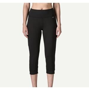 Patagonia Capilene Thermal Weight Bottoms S Black Polartec Power Grid NWT